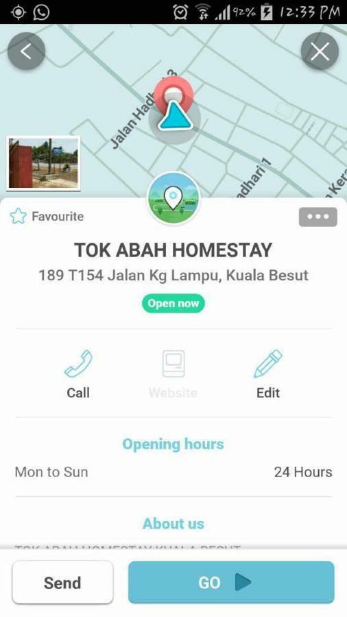 Homestay Tok Abah Kuala Besut Экстерьер фото